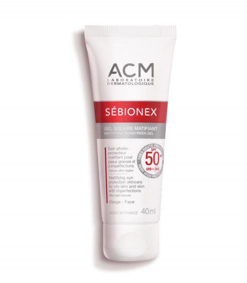 sebionex gel ecran matifant 40ml