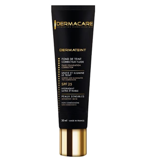 dermacare – dermateint fond de teint correcteur fluide beige clair n°10 – 30 ml