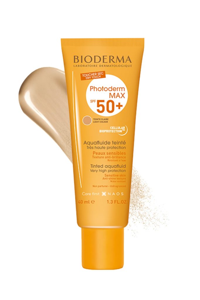 bioderma photoderm max aquafluide claire spf50+ 40 ml