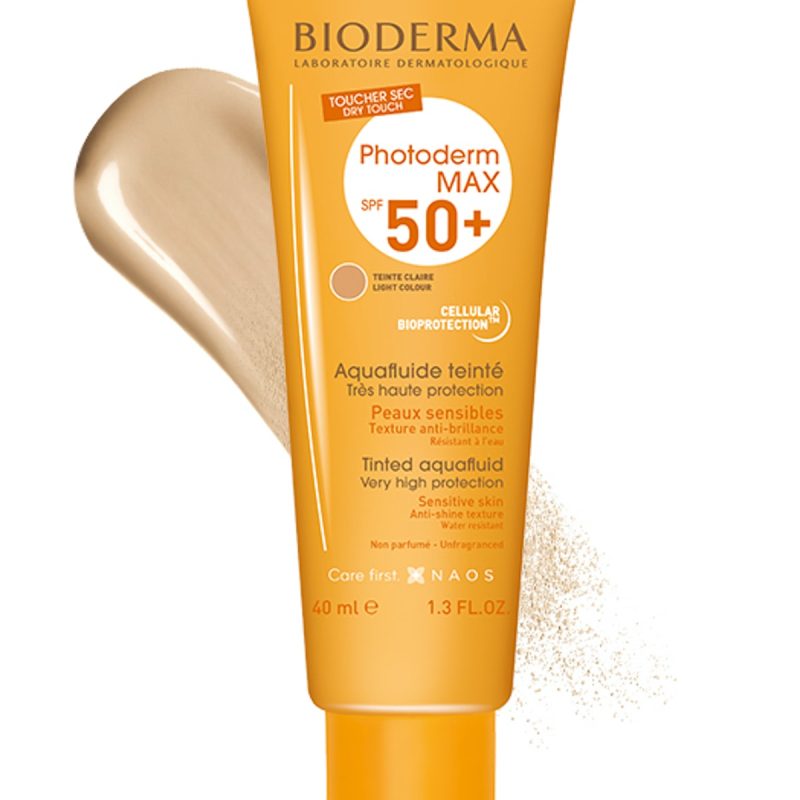 bioderma– photoderm max aquafluide claire spf 50+ 40 ml