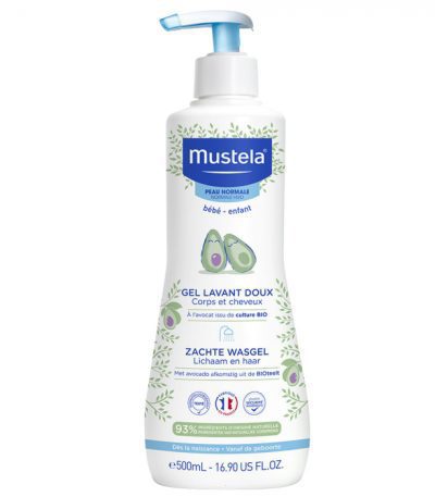 mustela gel lavant doux corps et cheveux 500 ml