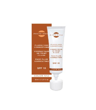 m & d photowhite correcteur de teint fluide spf20 n°12