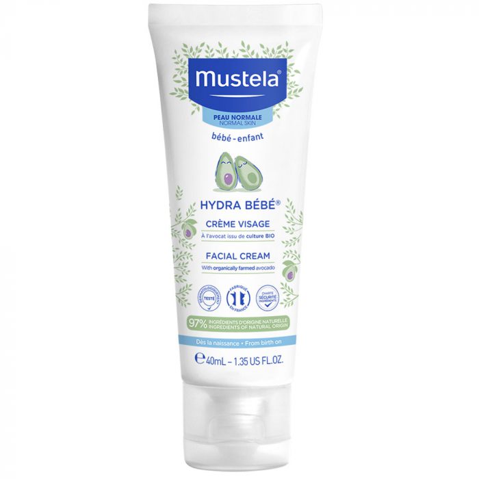 mustela hydra bebe visage 40ml