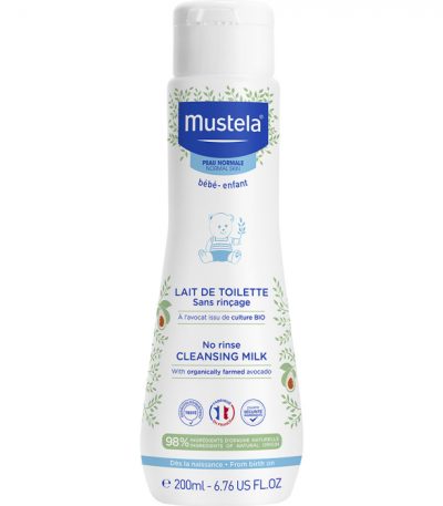 mustela lait de toilette nf 200 ml
