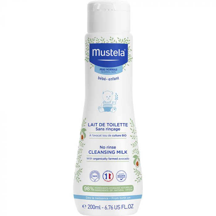 mustela lait de toilette nf 200ml