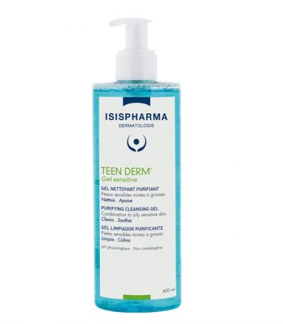 isispharma teen derm gel sensitive 400 ml