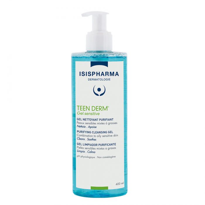 isispharma teen derm gel sensitive 400ml