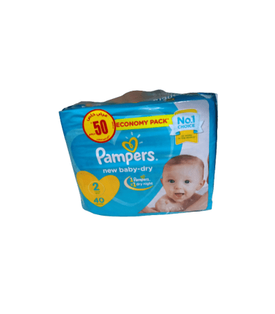 pampers baby dry taille 2 40 unites