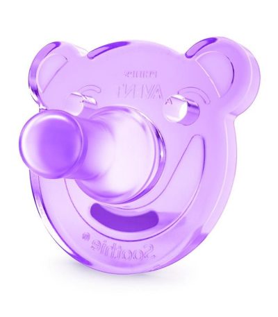 philips avent lot 2 sucettes soothie 0-3m modele mixte