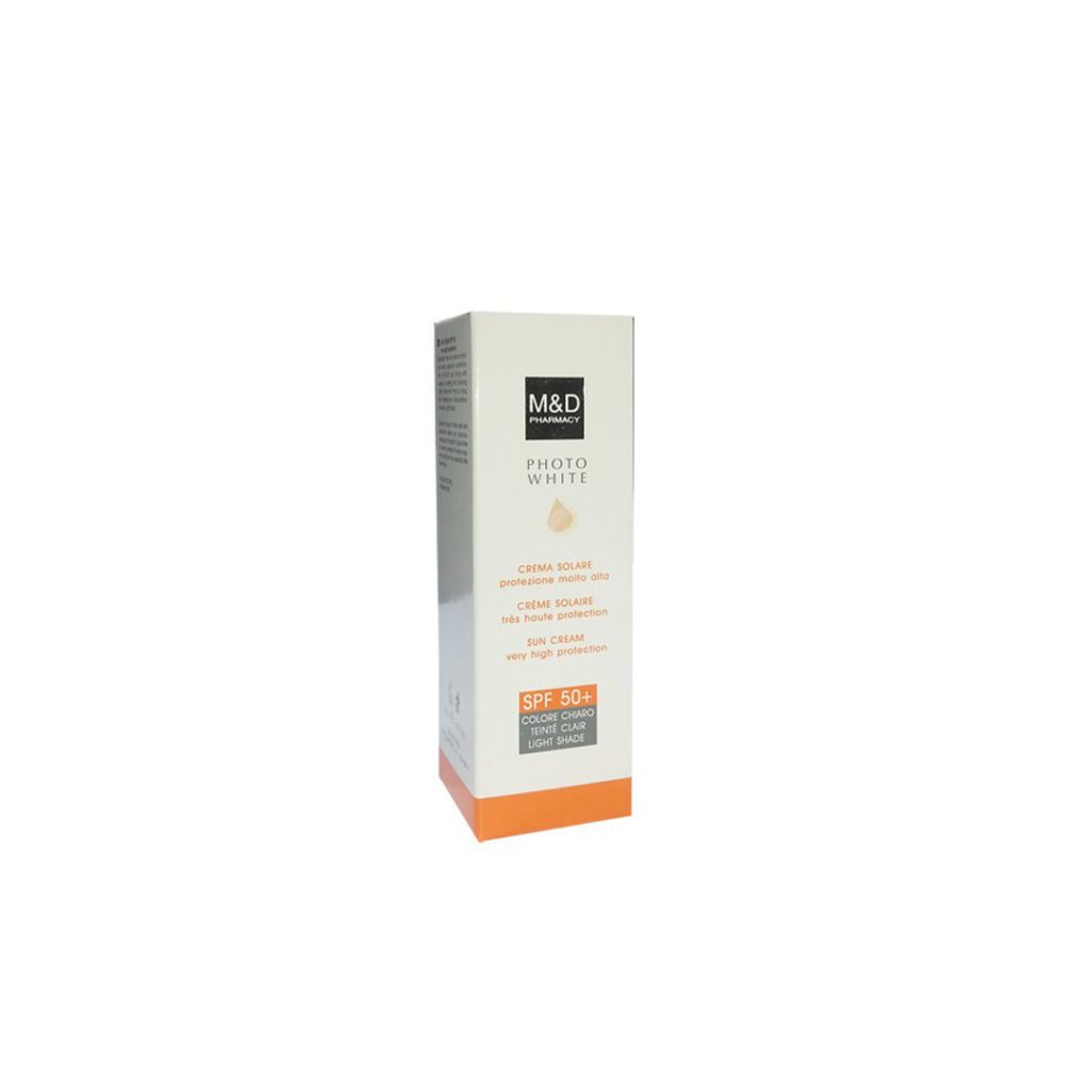 m&d-photowhite creme solaire teintee