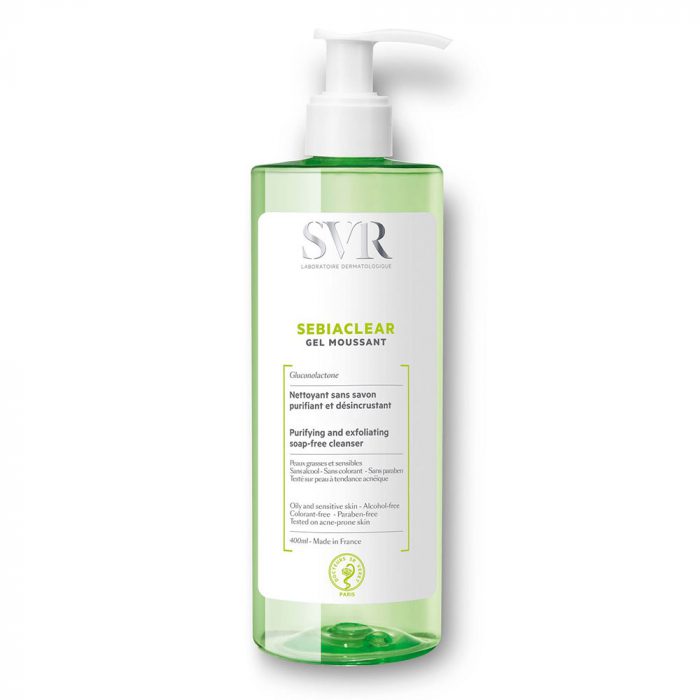 svr sebiaclear gel moussant