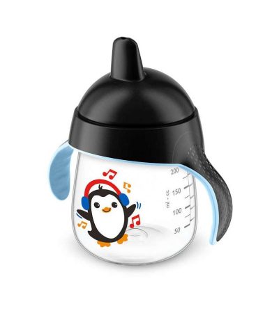 philips avent tasse pingouin anti-derapante 260 ml 12m+