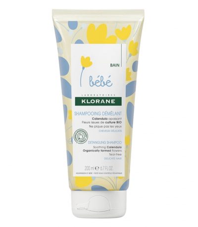 klorane bebe shampoing doux demelant 200 ml