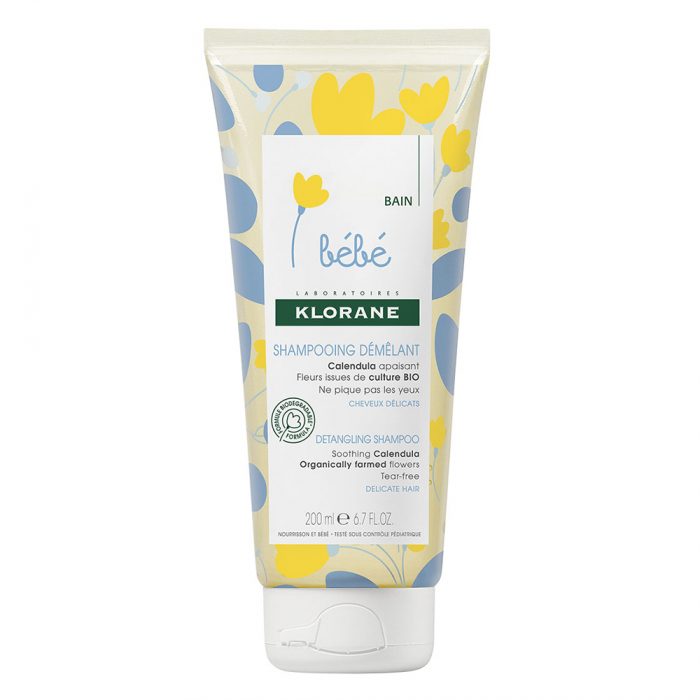 klorane bebe shampoing doux demelant 200ml