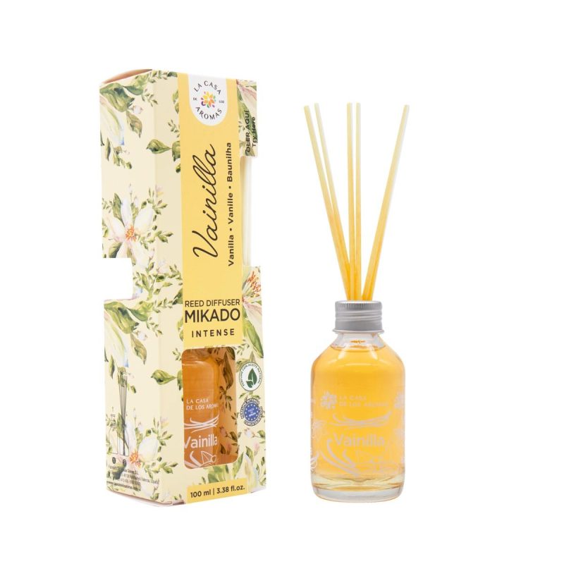 la casa de los aromas mikado intense 100ml vanille