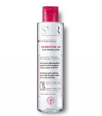 svr sensifiane eau icellaire nettoyant demaquillant