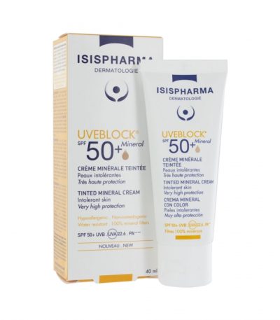 isispharma uveblock 50 + teinte