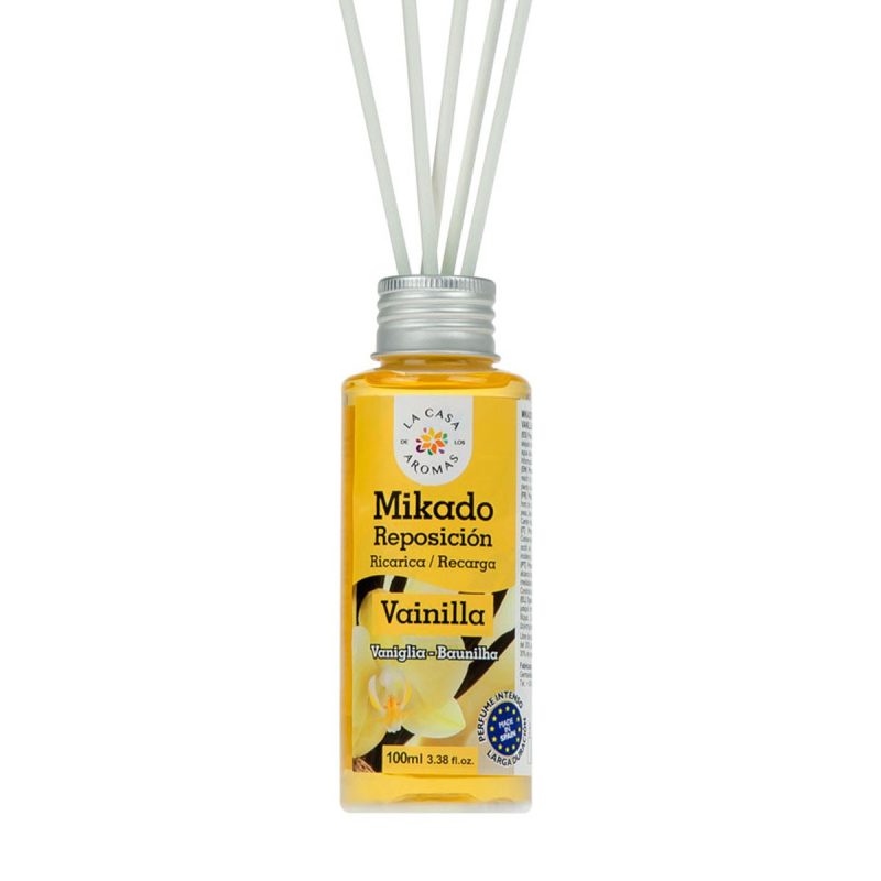 la casa de los aromas recharge mikado 100ml vanille