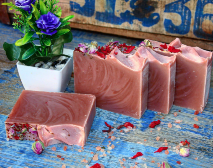 habitra savon naturel petales de roses 120gr