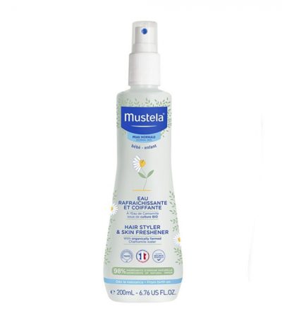 mustela eau refraichissante et coiffante 200 ml