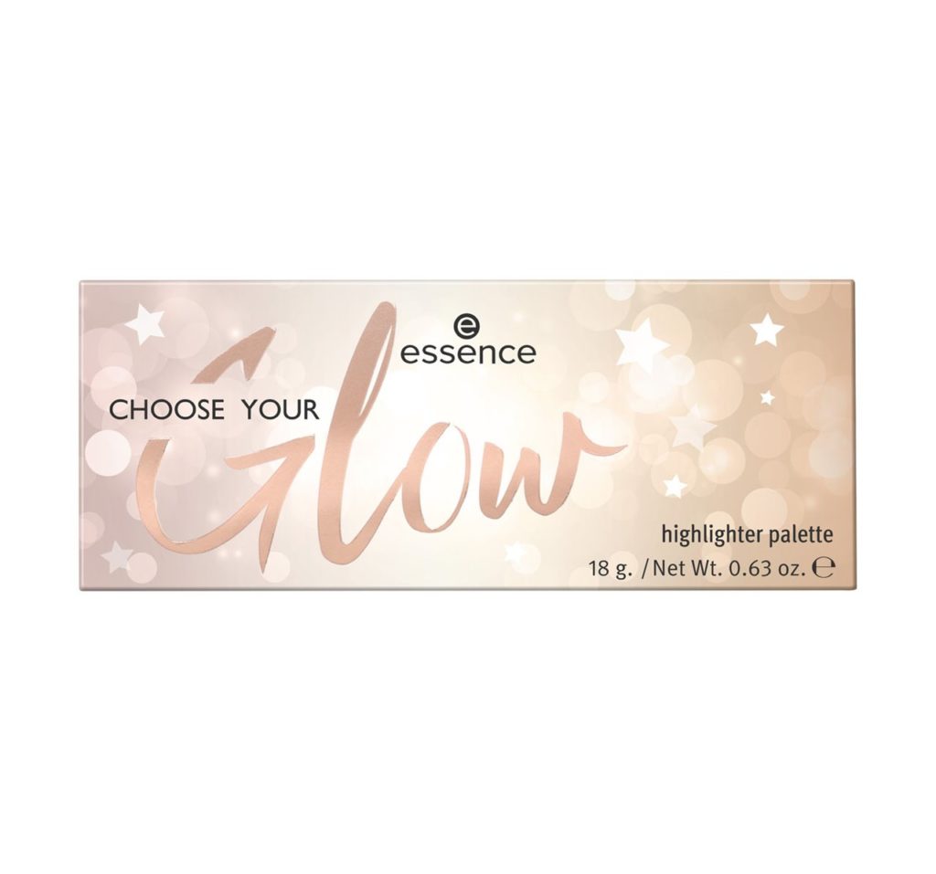 essence palette highlighter choose your glow