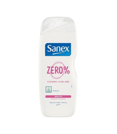 sanex gel douche zero sensitive - 600 ml