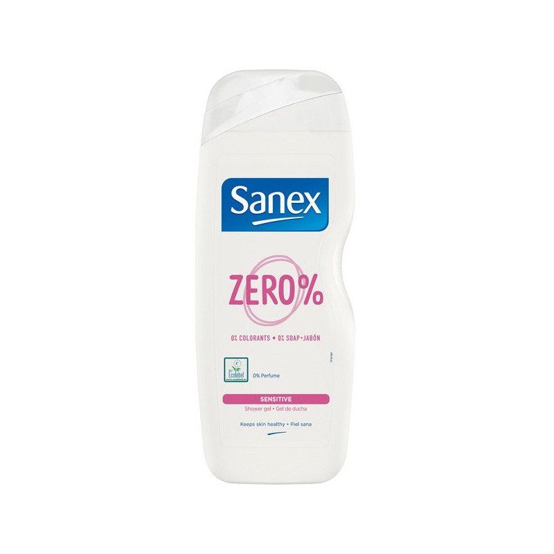 sanex gel douche zero sensitive, 600ml