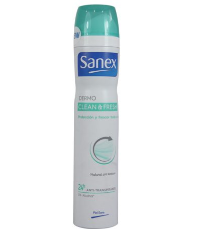 sanex deo clean and fresh, 200ml