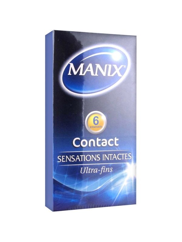 manix contact preservatifs ultra fin boite de 6