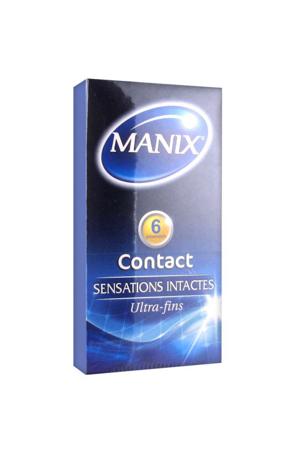 manix contact preservatifs ultra fin boite de 6