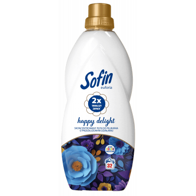sofin euforia concentre d'assouplissant happy delight 900 ml