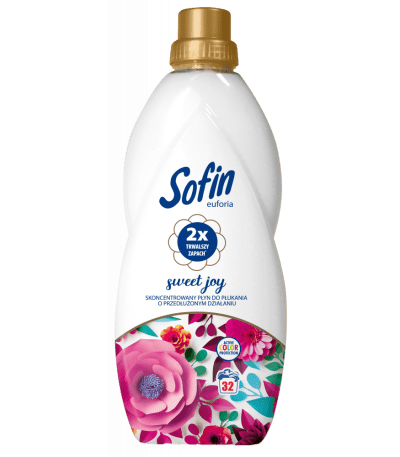 sofin euforia concentre d'assouplissant sweet joy 900 ml