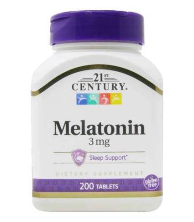 21st century 21 century melatonin 3 mg