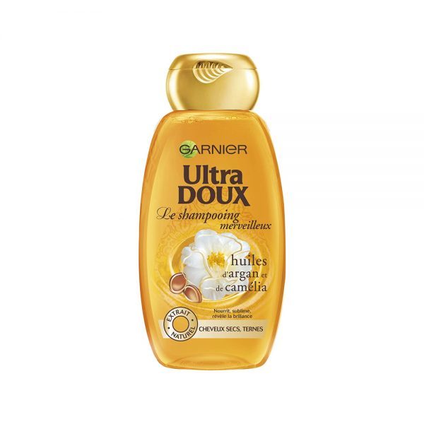 garnier ultradoux shampooing huile d argane et camelia