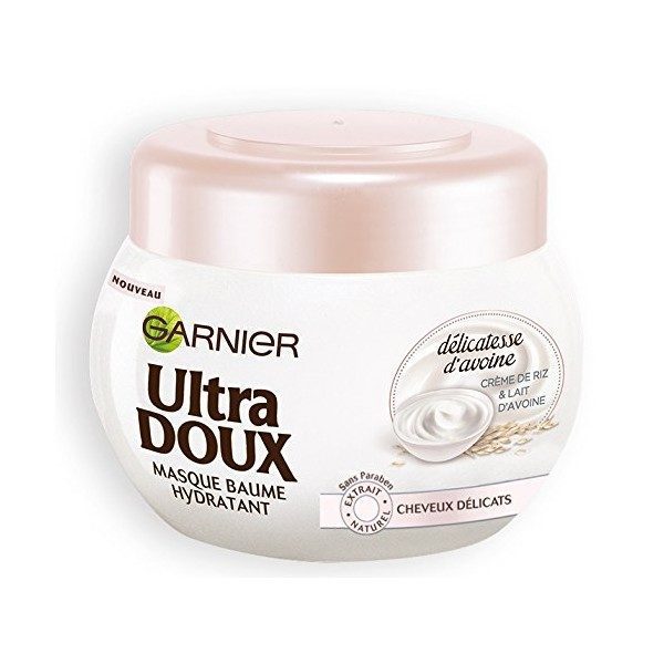 garnier ultradoux masque cheveux avoine
