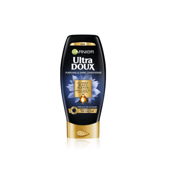 garnier ultradoux apres shampooing charbon noir 200 ml