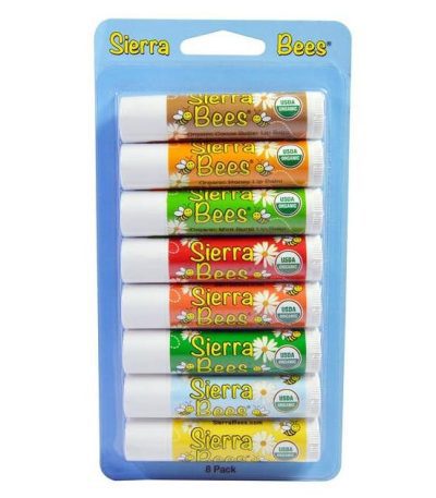 sierra bees baume bio a levres 8 unites