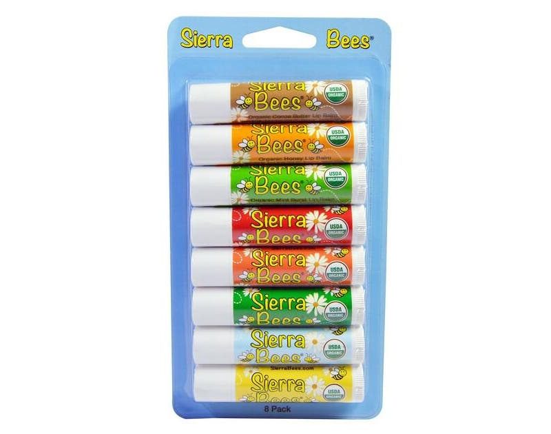 sierra bees baume bio a levres 8 unites