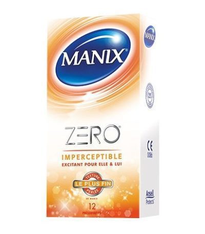 manix zero preservatif excitant boite de 12