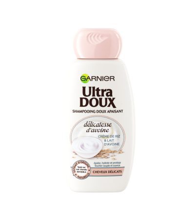 garnier ultradoux shampooing riz et avoine 400 ml