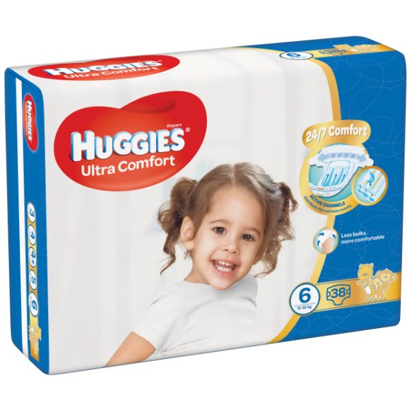huggies couche taille 6 38 unites