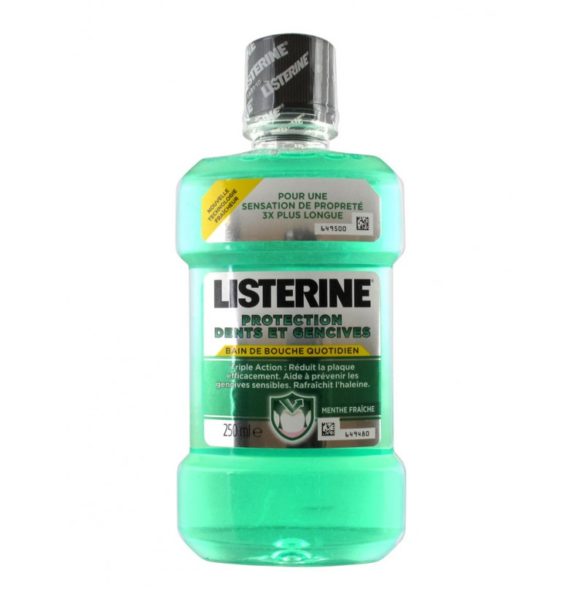 listerine bain bouche cengives 250 ml
