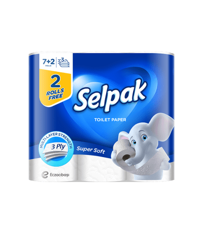 selpak toilet paper 3 ply 9