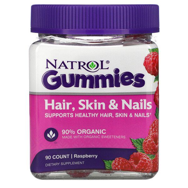 natrol gummies hair skin & nails