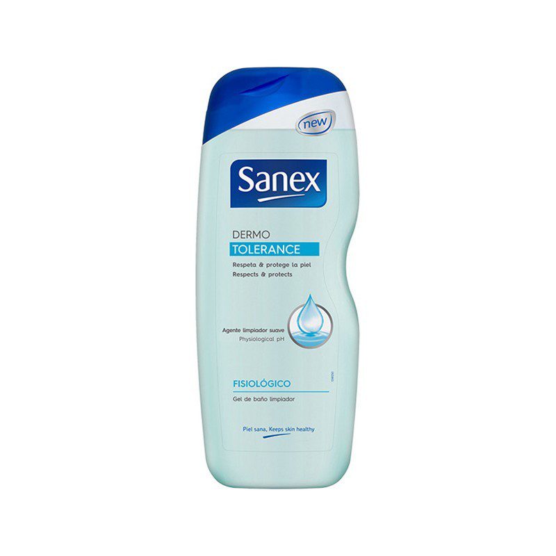 sanex gel douche tolerance, 600ml