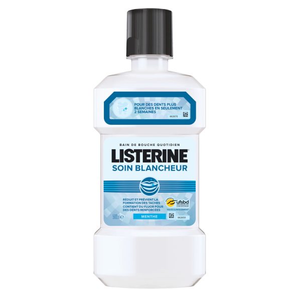 listerine bain bouche blancheur 500 ml