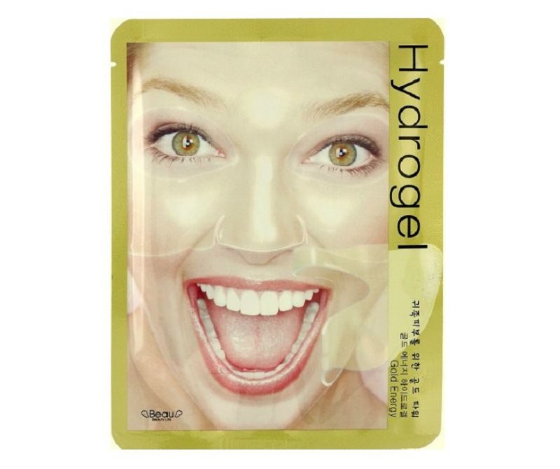 beauugreen masque hydrogel gold energy