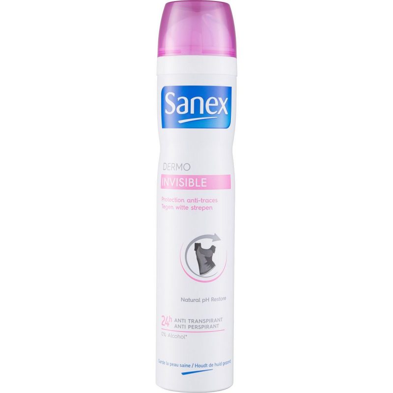 sanex deo invisible, 200ml