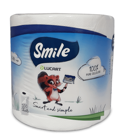 smile papier cuisine rouleau 500 feuilles
