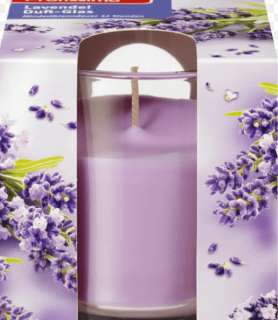 profissomo bougie en verre parfumee lavende
